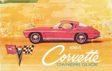 1964 Chevrolet Corvette Owner's Manual - COLOR picture