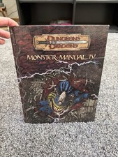 Monster Manual IV - Dungeons and Dragons 3.5E D&D d20 HC RPG Rare picture