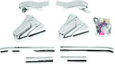 Kuryakyn Swingarm Cover Kit - Unlighted 86-99 Softail Models Chrome picture