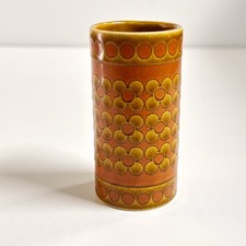 Vintage Hornsea Saffron Preserve Jar Pot 1972 England John Clappison 9.5cm picture
