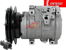 New Denso 10S17C Compressor 24V 1 Groove Clutch with OE Connector picture