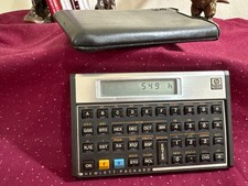 Hewlett-Packard HP-16C  Computer Programmer's Calculator+Pouch+New Batteries  A+ picture
