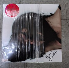 NESSA BARRETT Signed ON COVER Tough Love Exclusive Cherry Venom Vinyl Record picture