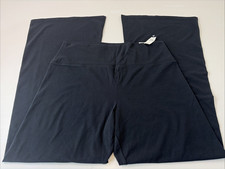 OFFLINE By Aerie Hi Rise Long Flare Leggings Black Size XXL picture