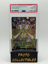 2026 Digimon TCG Raiselmon #LM-042 Alt PSA 10 Premium Heroines Set Vol. 2 PB-23 picture