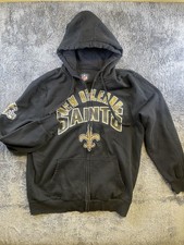 G-III Sports by Carl Banks NFL New Orleans Saints Hoodie Men's Size XL Black picture