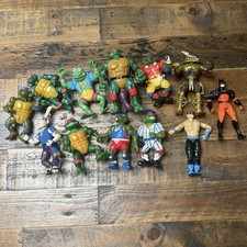 Vtg 80’s & 90’s  TMNT Teenage Mutant Ninja Turtles Mixed Lot Action Figures picture