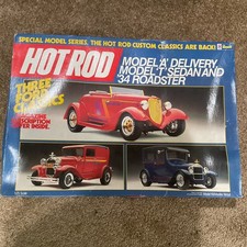 REVELL. 7446. FORD CLASSICS COMBO. HOT ROD. 1/25 SCALE - sealed bags no box picture