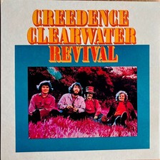 Original Hardcover 1969 Creedence Clearwater Revival Tour Book (New Old Stock) picture