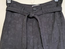 The Great Pants Size 0 Belted Jaquard Relaxed Tapered-leg Ankle Boho Minimalist picture