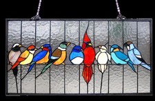 Stained Glass Window Panel 24