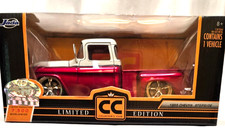 Jada Collector's Club 1955 Chevy Stepside Red 1:24 Scale Diecast NIB picture