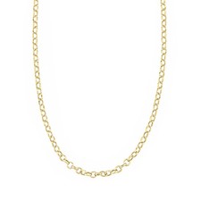 9ct Yellow Gold Rolo Chain 18