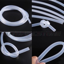 Food Grade Clear Silicone Rubber Hose Tubing Brew Hose ID 0.5~50mm / OD 1~60mm picture