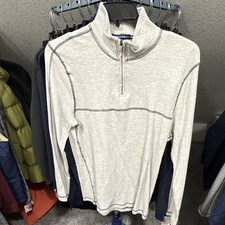 Vintage 1946 Light Gray With Navy Blue Stitching Size Large picture