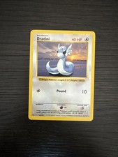 Pokémon Dratini 26/102 Shadowless Base Set WOTC Vintage LP picture