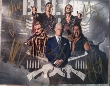 Aew Elite Bullet Club Quad Signed 8x10 JSA Autographed Wrestling Photo Cody Wwe picture