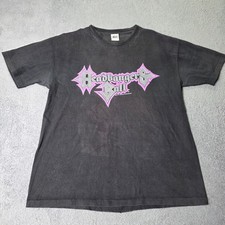 Anvil Mens XL T-Shirt Black Vintage 1991 MTV Headbangers Ball Graphic Tee picture