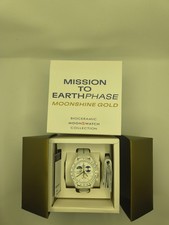 Snoopy Moonswatch Mission To Earthphase Moonshine Gold/ READ picture