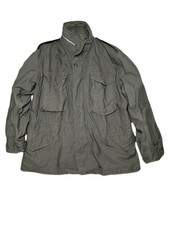 Vintage 1968 US Army M65 Field Jacket Medium Short Olive Green Vietnam  picture