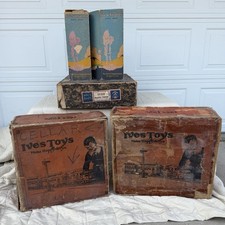 Vintage Prewar Ives Standard Gauge Train Set Boxes Lot #701 #692R picture
