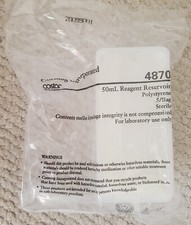 Reagent Reservoirs Costar Corning REF 4870 50mL, 5/Bag, Sterile. 28 bags = 140. picture