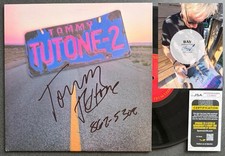 TOMMY TUTONE SIGNED -2 VINYL RECORD ALBUM LP “867-5309 / JENNY” PROOF W/ JSA COA picture