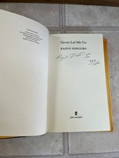 Never Let Me Go by Kazuo Ishiguro Signed and Numbered Limited Edition picture