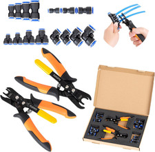 Push to Connect Fittings Air Line Disconnect Tool Kit Push Fitting Removal Tool picture