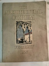 The Architectural Forum February 1927 picture