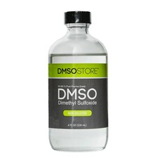 DMSO 4 oz. Glass Bottle 99.995% Pure Low Odor Pharma Grade Dimethyl Sulfoxide picture