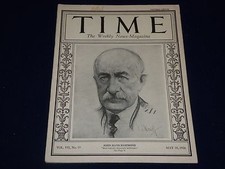 1926 MAY 10 TIME MAGAZINE - JOHN HAYS HAMMOND COVER - T 28 picture