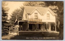 1913 RPPC GREENFIELD, NH OTTER LAKE, TO WELDON HEALD, MILFORD Postcard P85 picture