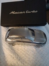 Awesome Aluminum Macan  Turbo Porsche Paperweight 1:43 New picture