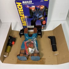 Vintage 1994 Tyco BattleTech Mauler Robot With Extras New Opened Box picture