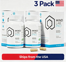 3x Mind Lab Pro?MLP?v4 Universal Nootropic? Brain Booster Supplement for Focus picture