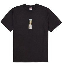 Supreme Prayer Card Box Logo Tee Men's XL Black FW26 SEALED IN HAND SHIPS ASAP picture
