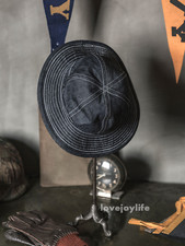 Bronson Retro Cotton Men Bucket Cap Daisy Mae Denim Hat CCC Travel Fishing Hat picture