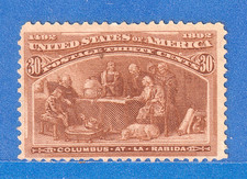 jis36 US STAMP SC# 239 30c 1893 *MINT NG 342 picture