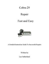 Cobra 29 Repair book picture