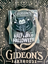 Gideon's Bakehouse Black & White Halfway to Halloween 2024 Pin LE picture