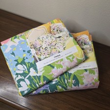 VTG Stevens Utica Chelsea Twin Fitted Sheets NOS Floral Percale Set of 2 MCM picture