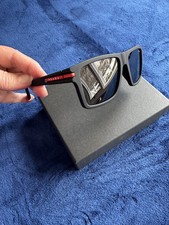 NEW PRADA LINEA ROSSA MEN'S SUNGLASSES MATTE BLACK picture