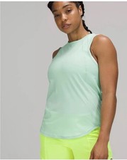 Lululemon Sculpt Sleeveless Tank w/Mesh Back • High Neck• Wild Mint•NWT•Size 2 picture