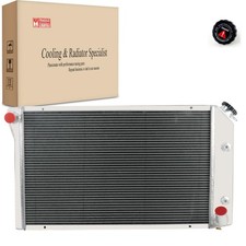 4 Row Core All Aluminum Radiator for Chevy 1977 1982 Corvette V8 Gas picture