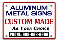 SIGNOGRAFX Custom Sign, 18” x 24” with Your Own Design, Colors, Picture & words picture