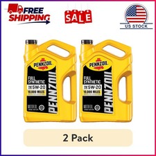 (2 pack) Pennzoil Full Synthetic 5W-20 Motor Oil, 5 Quart picture
