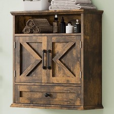 Bathroom Wall Cabinet, Wall Mounted Medicine Cabinet 24.4