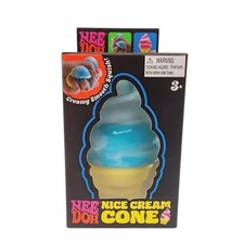 NeeDoh NICE CREAM CONE Ice Cream Squishy Toy 2026 NEE DOH Stress Ball picture