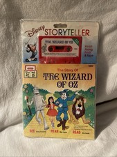 Disney Wizard of Oz Cassette Storyteller Read Along Book Vintage New picture